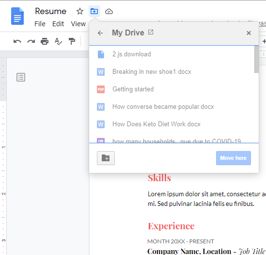 How To Create A Template In Google Docs - Docs Tutorial