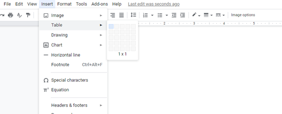 how to make insert text box in google docs