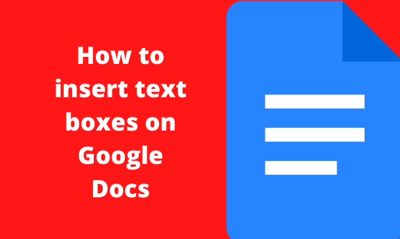 docs google insert text box