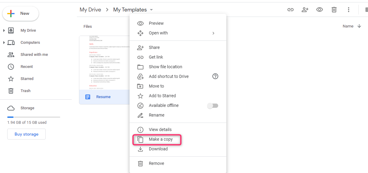 How To Add A Template In Google Docs