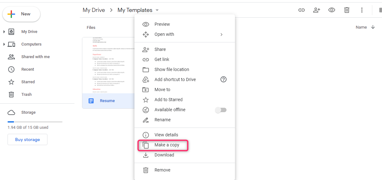 How To Create A Template In Google Docs Docs Tutorial