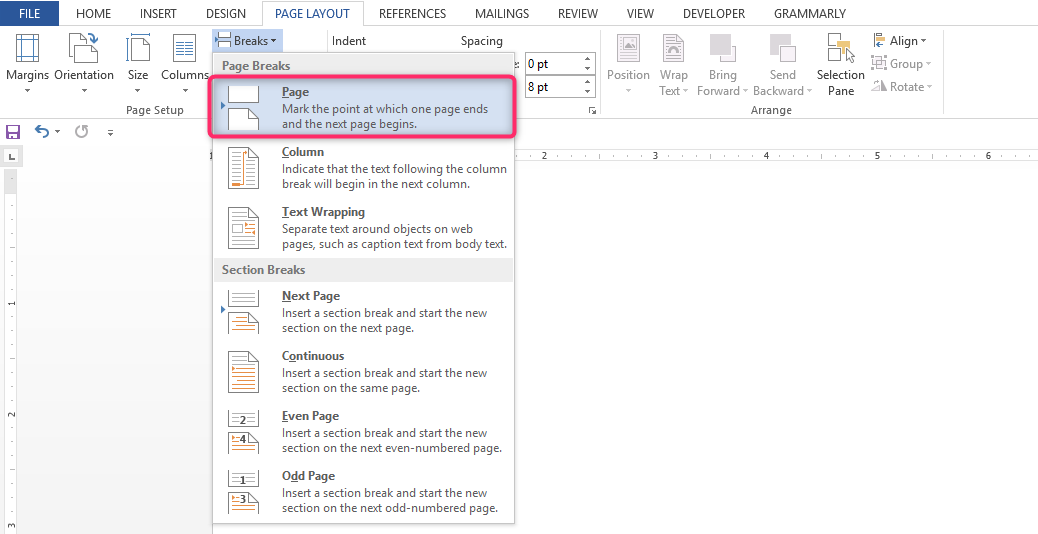 how-to-add-a-blank-page-in-word-at-the-beginning-docs-tutorial