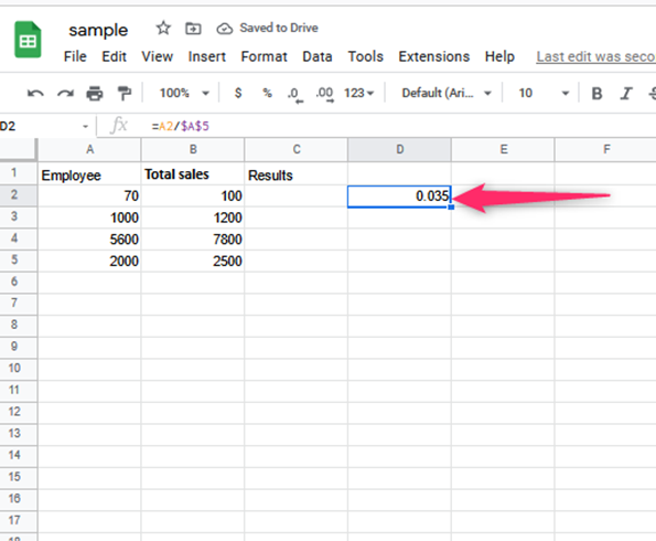 how-to-calculate-percentage-using-google-sheets-docs-tutorial