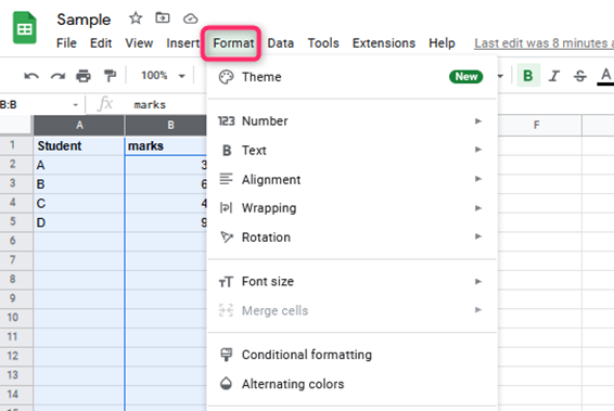 how-to-justify-text-in-google-sheets-docs-tutorial