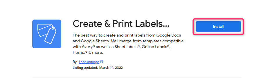 How To Print Address Labels On Google Sheets Docs Tutorial