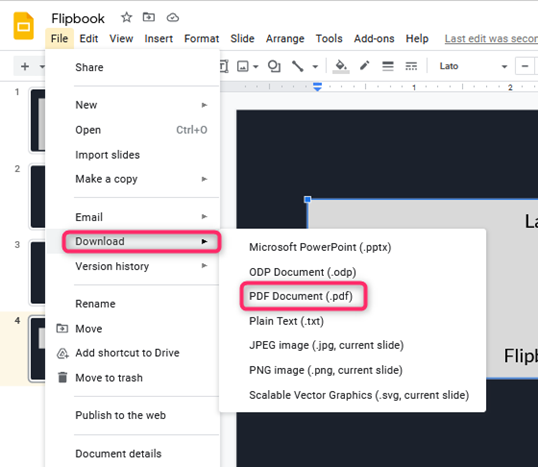  How To Create A Flipbook In Google Slides Docs Tutorial