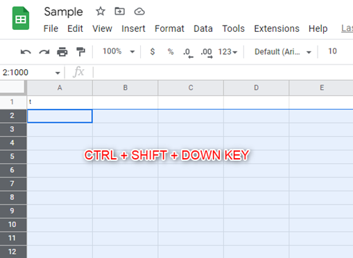 how-to-select-all-rows-below-in-google-sheets-and-excel-docs-tutorial