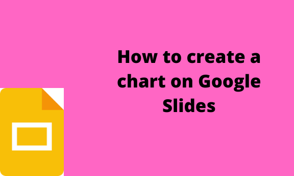 How to create a chart on Google Slides