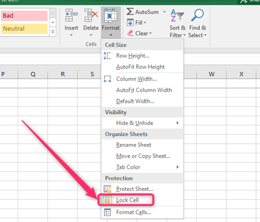 how-to-unlock-cells-in-excel-javatpoint