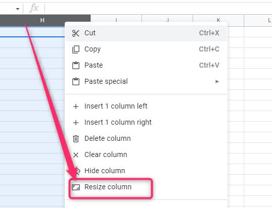 How To Widen Chart Column In Excel