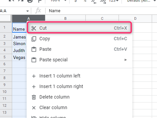 How To Move Columns In Google Sheets Pivot Table