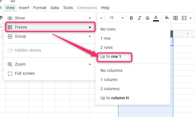 how-to-freeze-or-unfreeze-rows-columns-in-google-sheets