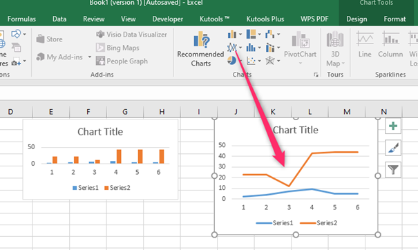 How to combine two Graphs in Google Sheets and Excel - Docs Tutorial