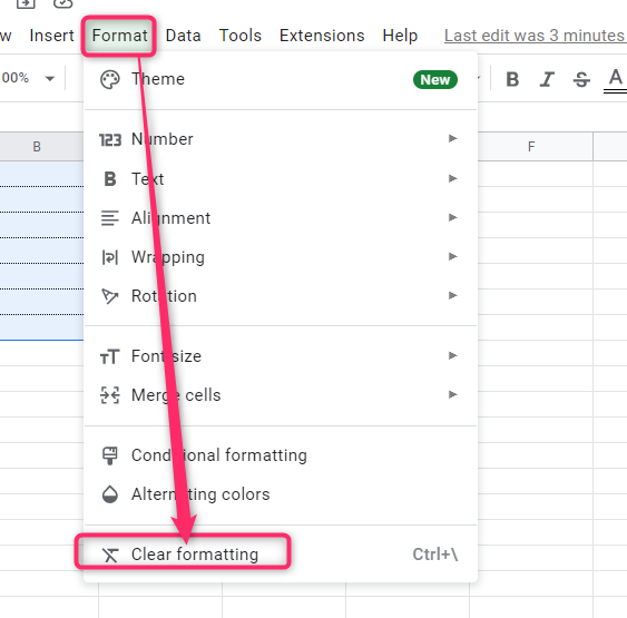 How To Get Rid Of Dotted Lines In Google Sheets And Excel Docs Tutorial