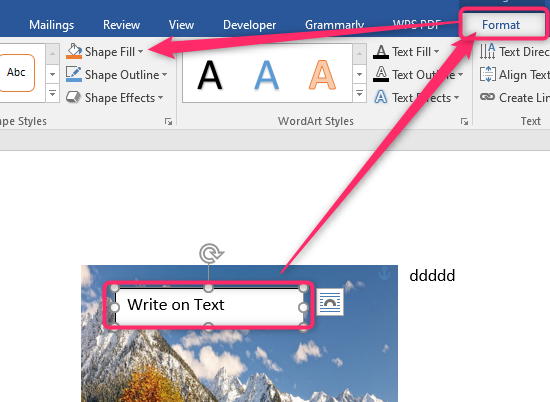 How To Edit Text In Picture Format In Word