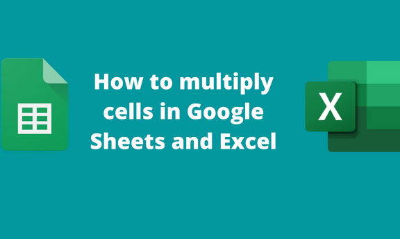 How to multiply cells in Google Sheets and Excel