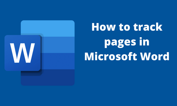 How to track pages in Microsoft Word