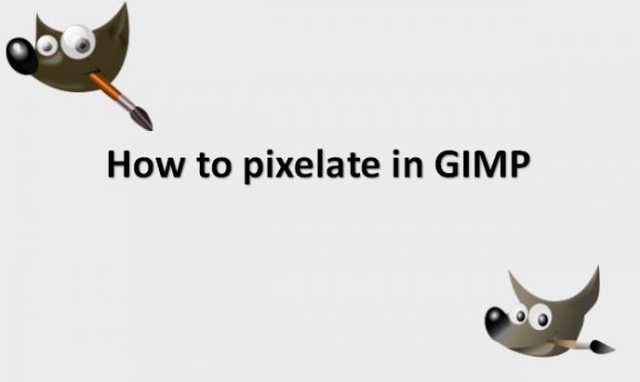 How to pixelate in GIMP