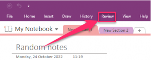 How to change language in OneNote - Docs Tutorial